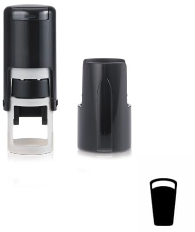 Pint Glass Stamp – Loyalty Card Stamper - Self Inking Black Ink – Approx. 11mm