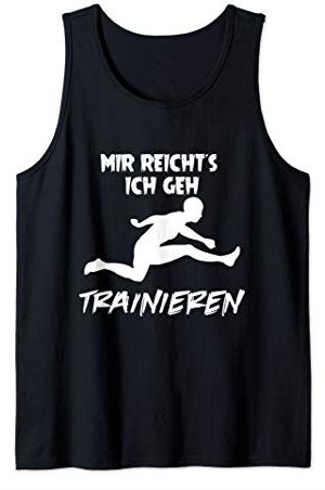 Mir reichts ich geh trainieren Leichtathletik Sport Fun Tank Top