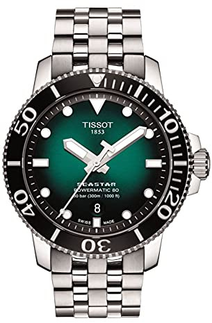 Tissot Seastar GTS AUT SS GR IND, GRAU, Modern
