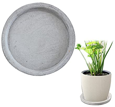 YXCKG Robuste robuste Runde Pflanze Untersetzer, Untersetzer Blumentopf zum Auffangen von Wassertropfen und Erde, Gartentopf Untersetzer für weniger als 40cm Topf, Gartenblumen-Pflanzenbehälter