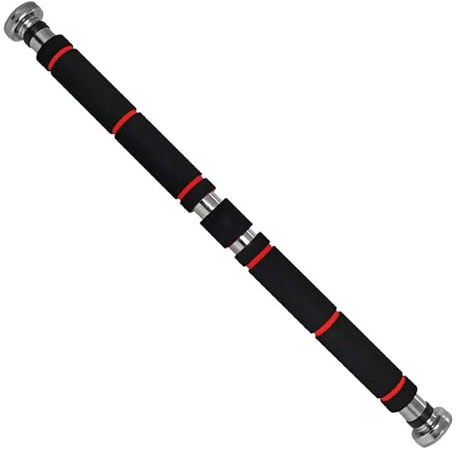 Barra per trazioni da porta, Barra Porta, Pull up Bar Door Frame Regolabile da 60 cm a 103 cm, montabile Senza Viti, Antiscivolo, Presa sicura, Maniglie in Schiuma per l'allenamento a casa