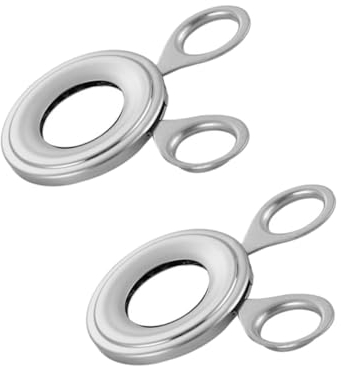 IMIKEYA 2pcs Stainless Steel Eggshell Topper Opener Scissors Easy Cracking Kitchen Gadget for Precise Cutting for Soft Boiled Eggs and Restaurant Use