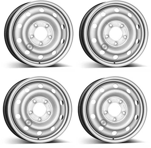 4x Alcar Stahlfelgen 4-9495 6.0Jx16 ET66 5x130 kompatibel mit Nissan Interstar