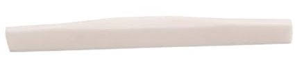 Vaguelly Dj34 Knochen Gitarrensteg 75mm für Akustikgitarre mit Einfachem Austausch und Langlebigem Material für Klassische Gitarre
