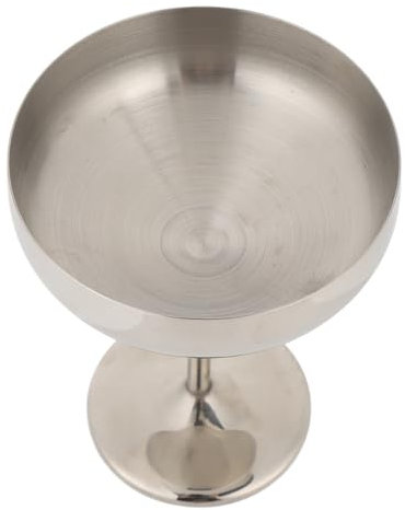 Bicchiere da cocktail in acciaio inox 304, infrangibile, con isolamento a freddo, per snack, dessert, yogurt, caramelle, budini, design elegante e moderno, ideale per l'uso quotidiano