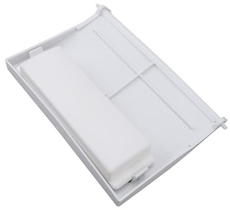 Riuulity Rabat de Porte de Skimmer, Déferment de la Porte de Piscine en Plastique Universel pour 1091lx, Installation Facile, Largement Applicable avec Construction en Plastique