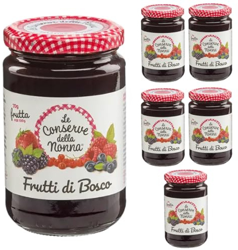 Le Conserve della Nonna Confettura di Frutti di bosco 330g - Confezione da 6