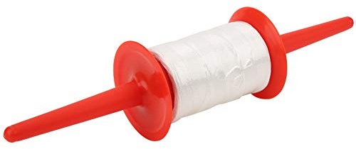 Stylebest Herramienta de Moscas de Kites de Cuerda Roja de 150 M, Carrete de Cometas de Playa, Control Duradero Accesorio de Vacaciones en la Playa Al Aire, para Deportes Al Aire Kite