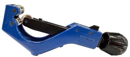 Eclipse Professional Tools QACUT Rohrabschneider 6–50mm, Kupferrohrschneider mit Schnellverstellung, Aluminiumgehäuse, inkl. Ersatz-Schneidrad
