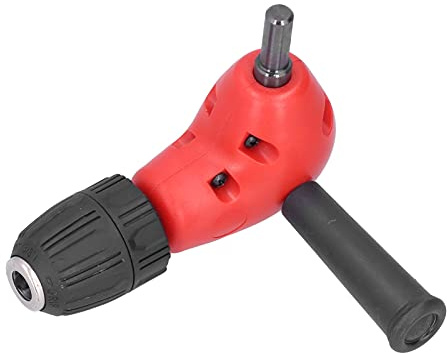 FTVOGUE Accesorio de Taladro de ángulo Recto Adaptador de Taladro de 90 Grados Portabrocas de ángulo Recto Adaptador de Portabrocas de 3 Mordazas con Rango de Sujeción Ajustable 0