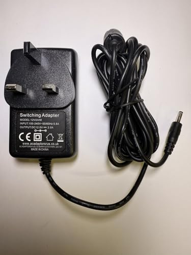 Replacement for UK 12V 2A AC-DC Adaptor Power Supply Charger for iOTA 2320 Notebook Laptop