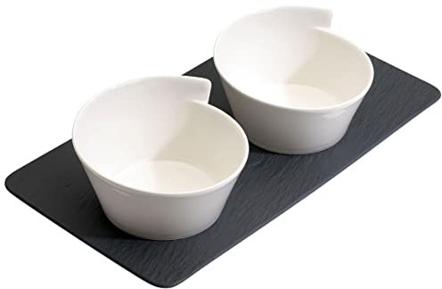 Villeroy & Boch Newwave 3-Piece Condiment Set