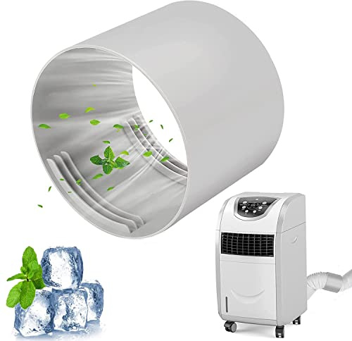 Abluftschlauch Adapter 130mm,Klimaanlagen Abluftschlauch Adapter,Abluftschlauch Klimagerät,Klimaanlagen Schlauchkupplung,Lüftungsrohr Verbinder für Klimaanlage Wäschetrockner Dunstabzugshaube