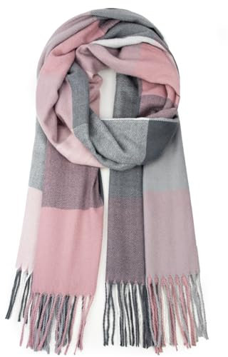 Gloop XXL Schal Kuschelige, warme und wunderschöne Damen Poncho Schal Oversized Deckenschal