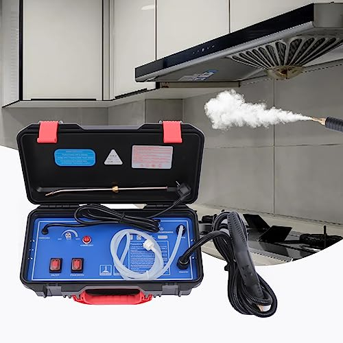 2-3.5bar Mehrzweck Dampfreiniger YUNRUX Handdampfreiniger mit für alles-18-teiliges Zubehör Tragbarer Dampfreiniger Handgerät mit 5 Bürstenköpfen steam cleaner Aufbewahrungskoffer enthalten