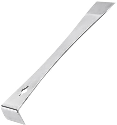 Edelstahl Brechstange, Edelstahl Stemmeisen Schaber Set, Metall Flachstange Krähen Bar Pocket Brechstange, Brecheisen Schaber Werkzeug, Praktisch für Farbentfernung, Heimdekoration, Honigschneiden
