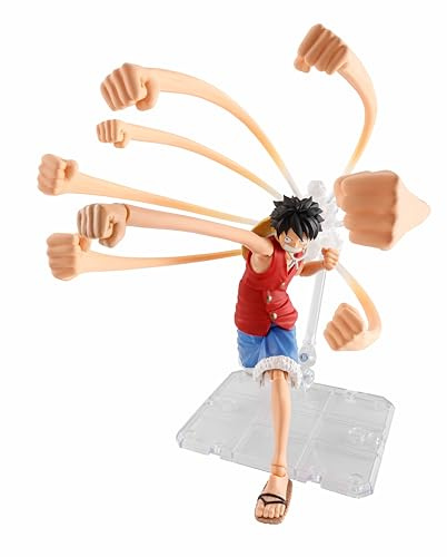 TAMASHII NATIONS - One Piece - Monkey D. Luffy - Romance Dawn - Gum-Gum Option Parts Set, Bandai Spirits S.H.Figuarts Actionfigur | One Piece 15.2 cm Scale Accessory S.H. Figuarts Monkey D. Luffy Romance Dawn Gum-Gum Optionsteil-Set