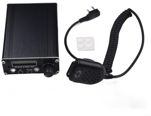 Zilimontt Radio Transceiver,Shortwave QRP SSB/CW Transceiver,QRP HF Transceiver Amateur Ham Radio 8 Band Full Mode HF SSB QRP Radio Transceiver