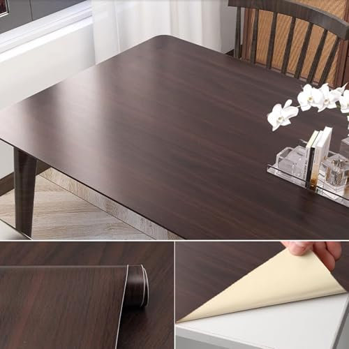 Adesivi anti-olio da cucina, pellicola autoadesiva effetto legno for tavoli, pellicola decorativa e protettiva in vinile for mobili impermeabile da 0,23 mm di spessore(Option 9,120x300cm(WxL))