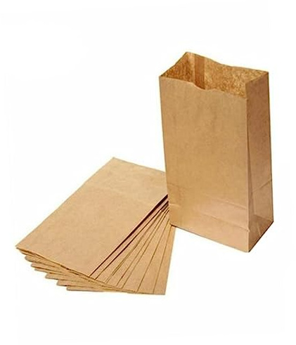 Veemoon 10piezas Bolsas De Papel Kraft Para Alimentos Para Golosinas Fiestas Bolsa De Papel Para Chuches