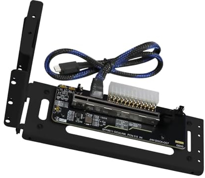 Dock GPU Scheda Grafica Video Esterna SFF8611 a PCIE PCIe 5.0 Velocità Notebook Laptop Dock GPU Esterno per Gaming Palmari