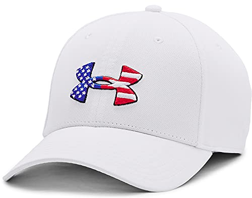 Under Armour Herren Freedom Blitzing Hut Cap, Weiß (100) /Schwarz, L/XL