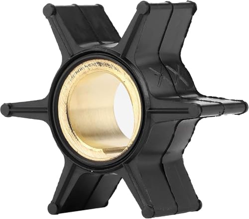 Aramox Außenborder Wasserpumpe Impeller Zubehör Ersatz für Evinrude 20/25/28/30/35 PS OEM: 388702/395289/395265 Laufräder für Außenborder-Wasserpumpen