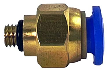 Raccordo Innesto rapido pneumatico per tubo 6 mm filetto M5 - Conf.15 pezzi