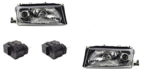 Johns, Scheinwerfer Halogen kompatibel zu Octavia m. Leuch. Li. Re. m. Stellmotor