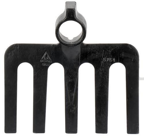 Bellota PRK5751P - Rastrillo de 5 Puntas Planas, con Sistema antigiro Bellota para Remover y esparcir Tierra