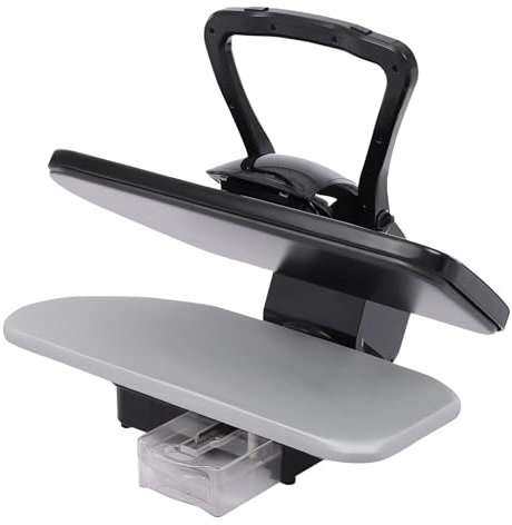 Bügelmaschine, 2200W Dampfbügelpresse von Speedypress mit 5 Bügelprogrammen, 90-200 ℃ Temperatureinstellung Heimdampfbügelpress mit Auto Abschaltung