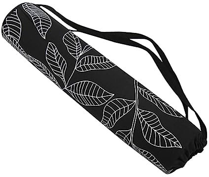 PAMINGONO Yogamattentasche Aus Dickem Canvas Mit Kordelzug Verschleißfest Tragbar Aufbewahrungstasche Für Yogamatten Fitness Damen Alltag