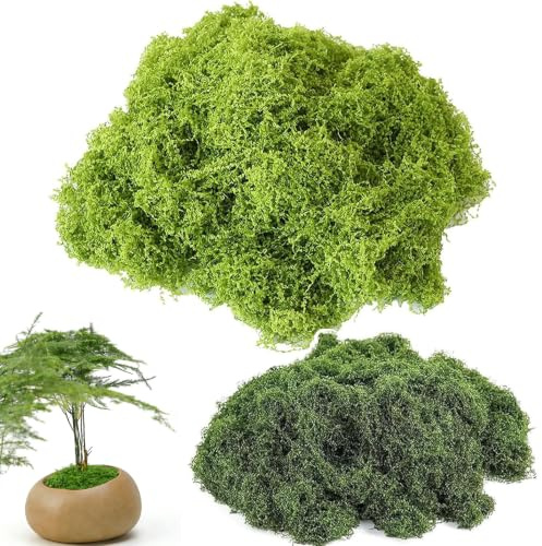 150g Fake Moss, Artificial Plants for Indoor and Outdoor Decoration