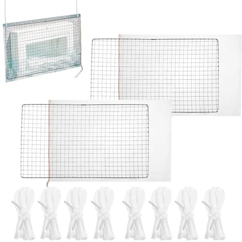 3. Skimmer Pool Screen - Ultra Fine Skimmer Mesh Screen, Lightweight Design | Strong Frame, Easy Glide Leaf Rake, Catch Small Pollen Debris, Quick Cleaning Tool for Outside You
