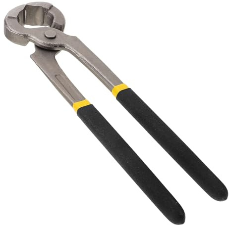 NUOBESTY Recortadora de Pezuñas para Ganado y Caballos Alicates Herrador Multifuncionales de Metal Resistente con Cuchillas Afiladas y Diseño Duradero para Recorte Rápido y Seguro