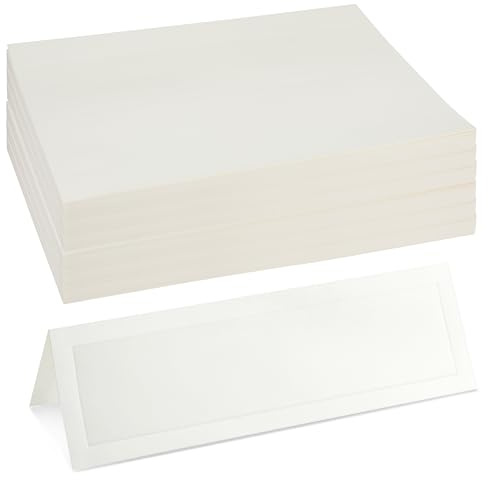 180 Tarjetas de lugar - Tarjetas imprimibles para tienda de campaña