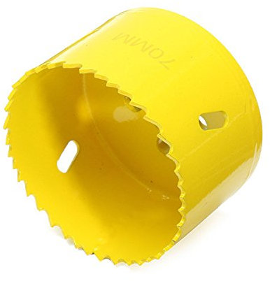 TuToy Foret de scie emporte-pièce pour trou de métal M42, 70 mm