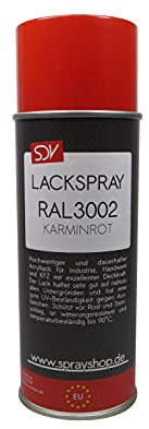 SDV Chemie Lackspray RAL 3002 KAMINROT 1x 400ml glänzend Acryllack