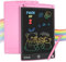 2 Pack ZIDIOR LCD Drawing Tablet - LCD Writing Pad, Portable Learning Educational Toys with Lock, Multicoloured 10.5-inch Kids Drawing Pad for Painting and Memo Lists
