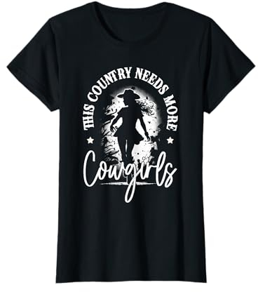 Line Dance Queen This Country Needs More Cowgirls Linedance T-Shirt