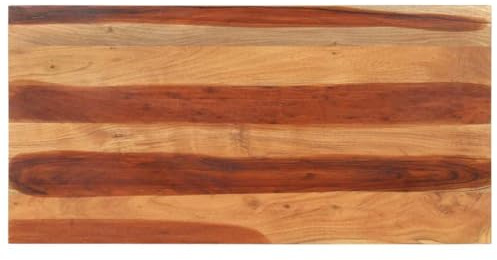 vidaXL Piano Tavolo in Legno Massello di Acacia 15-16 mm 60x120 cm