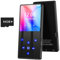 Gueray 128GB Lettore MP3 con Bluetooth 5.0 Lettore Musicale Digitale Portatile con Suono HiFi Altoparlante Integrato Supporto Radio FM Registratore Vocale Ebook Carta TF