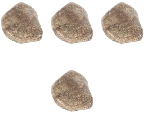 Gadpiparty 4 Stück Schrankgriffe Möbelzubehör Mit Steinoptik Für Schränke Türen Und Schubladen Robuster Metallgriff 1.97X1.57X4.72 Zoll
