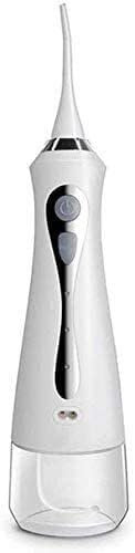 Idropulsore for denti senza fili, 230 ml Irrigatore orale professionale, portatile e ricaricabile IPX7 impermeabile Potente durata della batteria Detergente for viaggi a casa, apparecchi ortodontici e