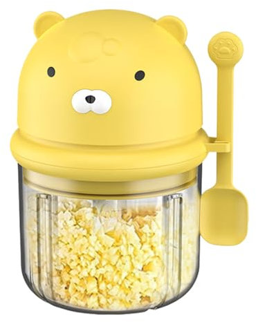 BommFu Tritatutto Senza Filo Compatto, Tritatore Mini Elettrico, Robot da Cucina Multifunzione Robusto con Contenitore per Tritare Sminuzzare Frullare Verdure Cipolle Carne Frutta e Noci