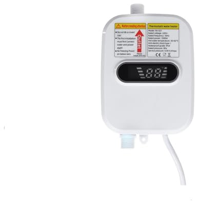 Chauffe-eau, Mini Chauffe-eau Électrique Instantané Sans Réservoir, 3500W, Robinet De Cuisine, Chauffage Instantané En 3 Secondes,Sûr