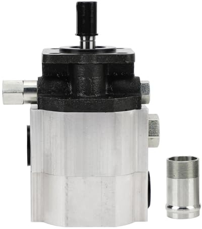 Marhynchus Pompa Idraulica per Spaccalegna a 2 Stadi 13GPM 3000PSI 3600RPM Pompa a Ingranaggi a Doppio Stadio per Spaccalegna Rotazione CW Ad Alta Resistenza