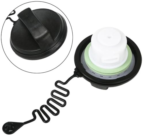 Gettimore Tankdeckel kompatibel mit Ford Focus MK2 2004-2006, langlebiger ABS-Kunststoff, schwarz, Ersatz mit OEM-Nummern 6G919030AD und 1589085