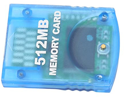 Tomantery Carte Mémoire de Console de Jeu Durable pour et, Carte Mémoire Plug-and-play Conviviale pour un Stockage à Grande Vitesse, de Jeu Essentielle pour les Passionnés (512 Mo (8 192 blocs))