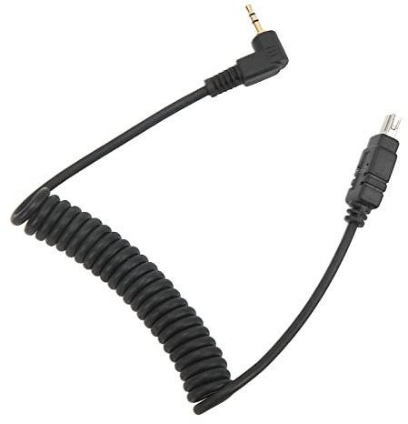 Generic Camera Remote Control Shutter Release Cable Reliable Stretchable Cord for D7200 D7000 Portable 2.5mm N3 Camera Remote Trigger for Photographers